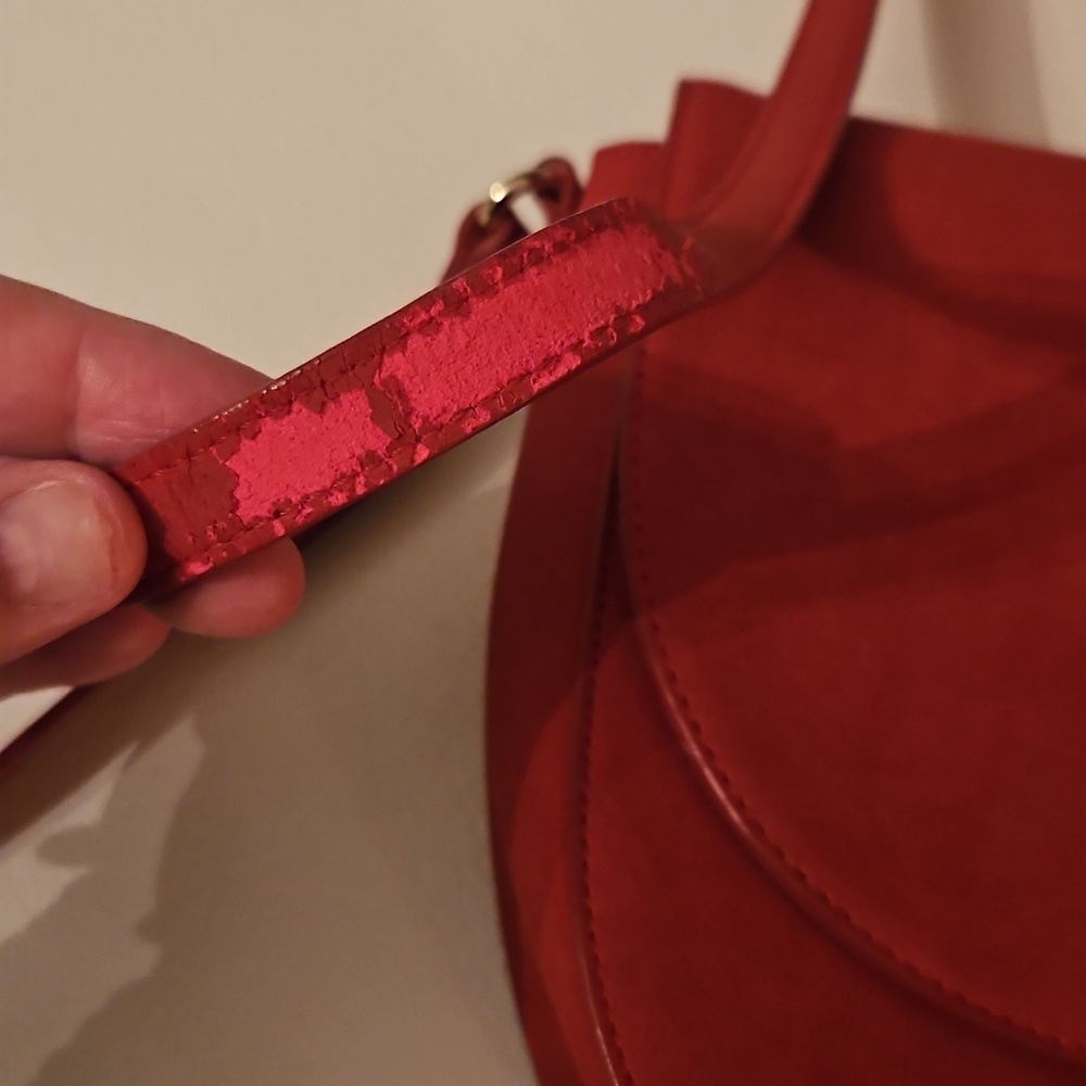 Red Crossbody Tassel Bag - Picture 2 of 4